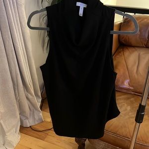 Leith xl mock turtleneck tank